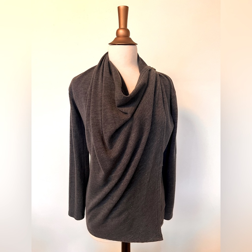 Jojo Maman Bebe grey maternity cardigan small S